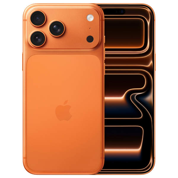 Apple iPhone 17 Pro Max 6.9-inch Display - Aluminum unibody Design - A19 Pro chip - All 48MP Rear Cameras, and Best-ever battery life - Nano SIM + eSIM
