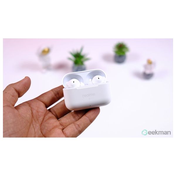  Realme Buds T200 - In Ear Headphones - 50 Hours - IP55 water and dust resistance - Bluetooth 5.4 - White 
