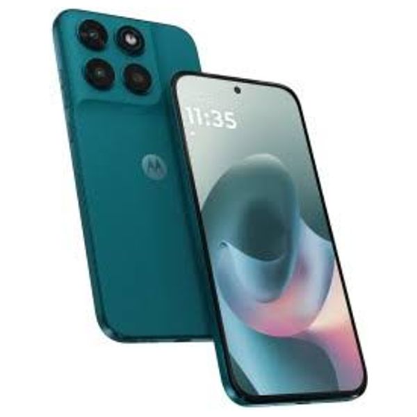  موتورولا موتو G77 - دبل سيم - شاشة 6.78 بوصة AMOLED - معالج MediaTek Dimensity 6400 - بطارية 5200 مللي أمبير بالساعة، شحن سريع 30 واط - ميزات الذكاء الاصطناعي 