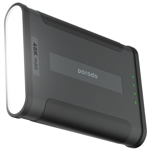  Porodo Power Bank - 48000mAh - 60W - Black 