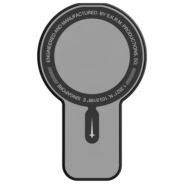 SKINARMA ARCH XE - Magnetic Smart Grip-Stand - Silver