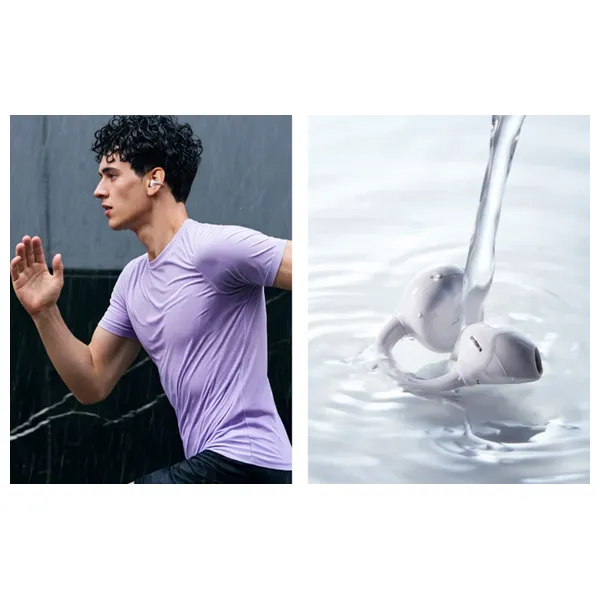  Ugreen ClipBuds Pro True Wireless Earbuds - 32 Hours Battery Life with Charging Case - White 