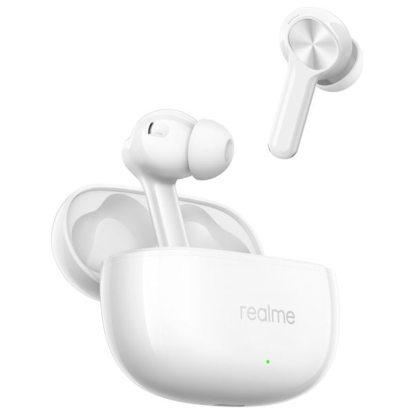  Realme Earbuds In Ear T200x - IP55 rating for sweat, dust, and splash resistance - Clear and powerful sound - White 