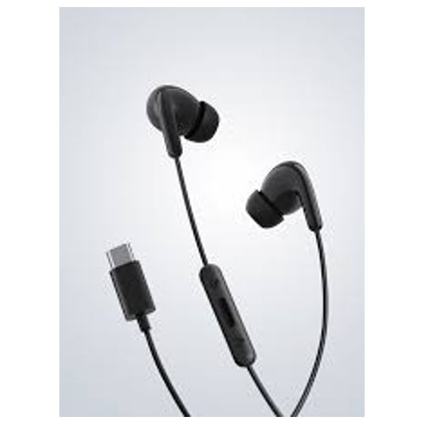 Xiaomi - Wired Earphones - 1.25 m - USB-C - Black