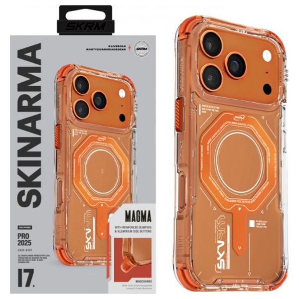 حافظة موبايل سكينارما لجهاز ايفون 17 برو ماكس - شفاف