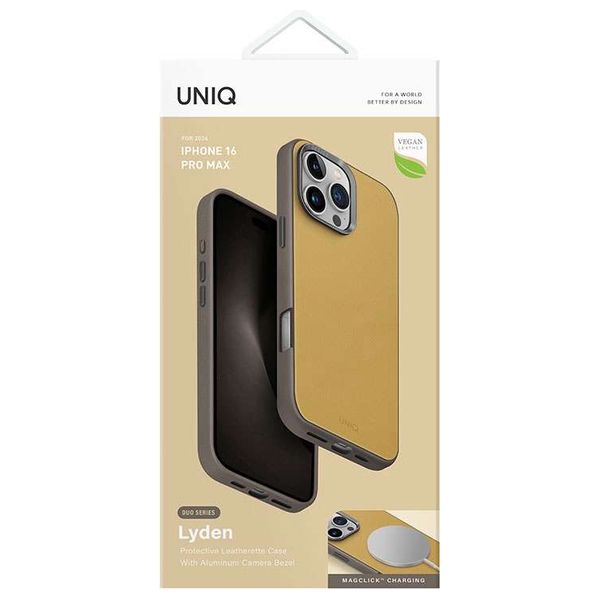 UNIQ - Mobile Cover For iPhone 17 Pro MAX - YELLO
