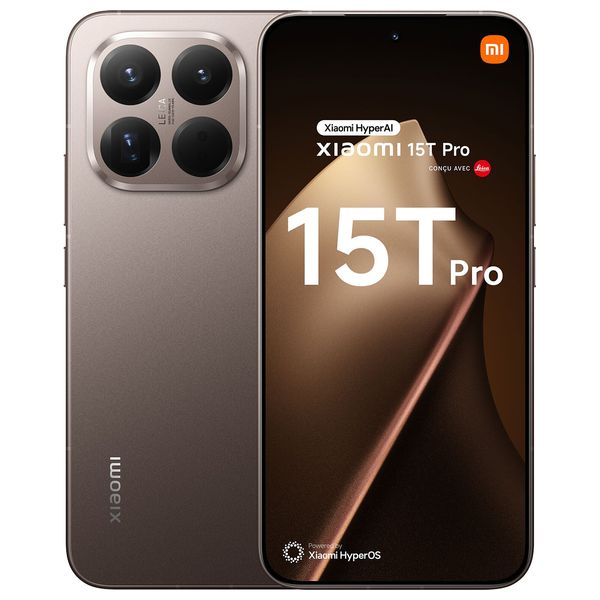 شاومي 15T برو - دبل سيم - 6.83 انج 144 هيرتز اموليد - ميدياتك دايمنسيتي 9400+ (3nm) - بحجم بطارية 5500 مللي امبير 