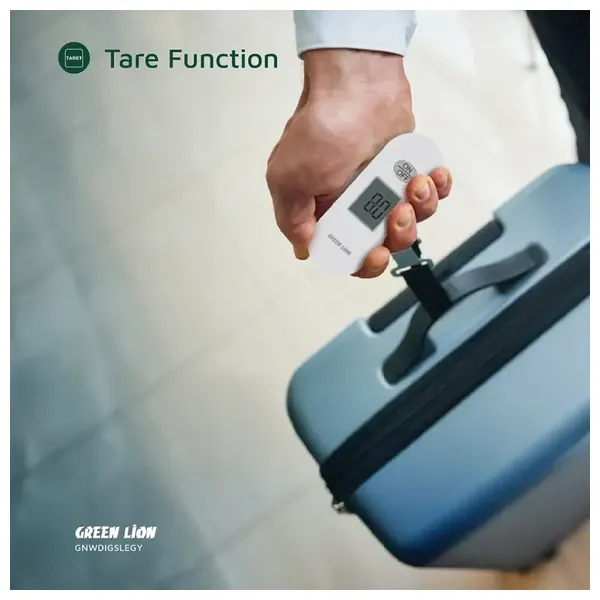  Green Lion Weight Mate Digital Luggage Scale - White 