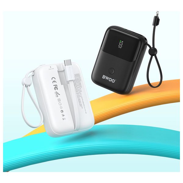  BWOO BO-P61 - Power Bank - 10000mAh - 22.5W - White 