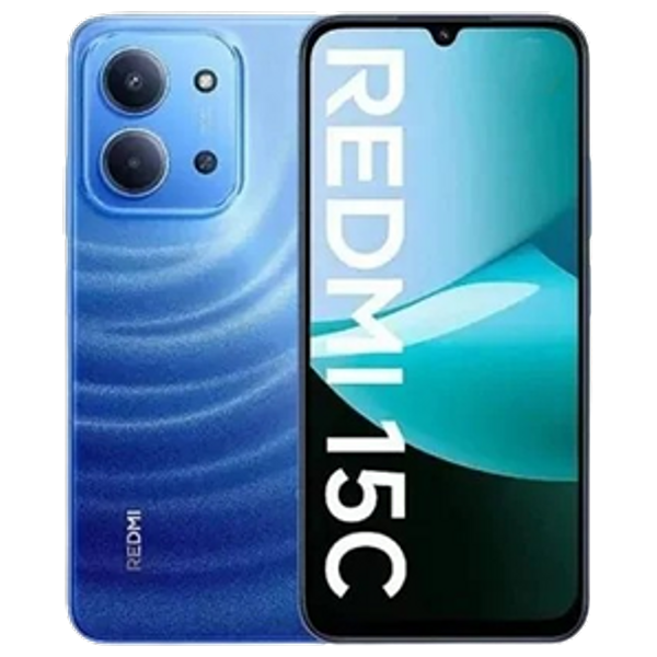 شاومي ريدمي سي 15 - شاشة 6.9 انج, IPS LCD, هيرتز120, - ميديا ​​تيك هيليو G81-ألترا - بطارية بحجم 6000 مللي امبير, سرعة شحن 33 واط