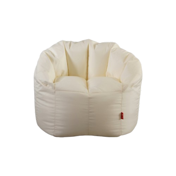  Cozy Oxford Fabric Colosseum Bean Bag Chair - Gray 