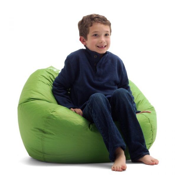  Cozy Oxford Fabric Dot Bean Bag Chair - Green 