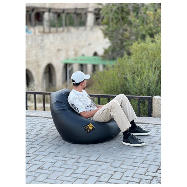  كرسي سدن بين باج - اسود 