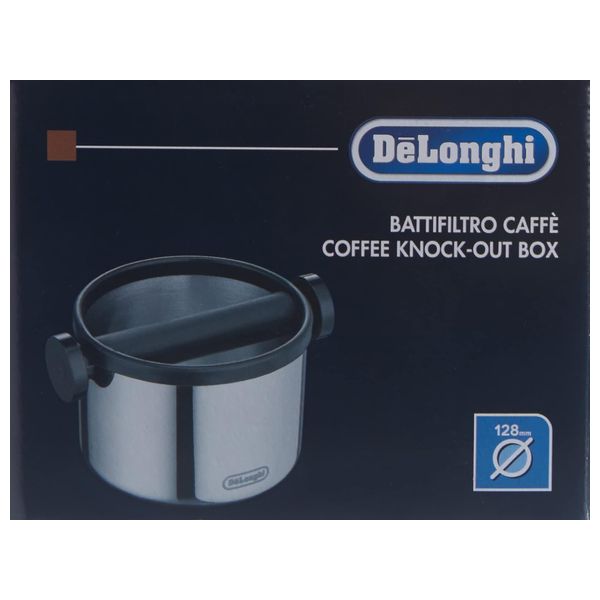  علبة تفريغ قهوة اسبريسو ديلونجي - ستانلس ستيل 