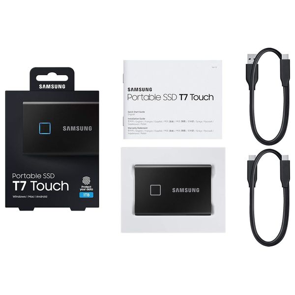  Samsung MU-PC1T0K/WW - 1TB - External SSD Hard Drive - Black 