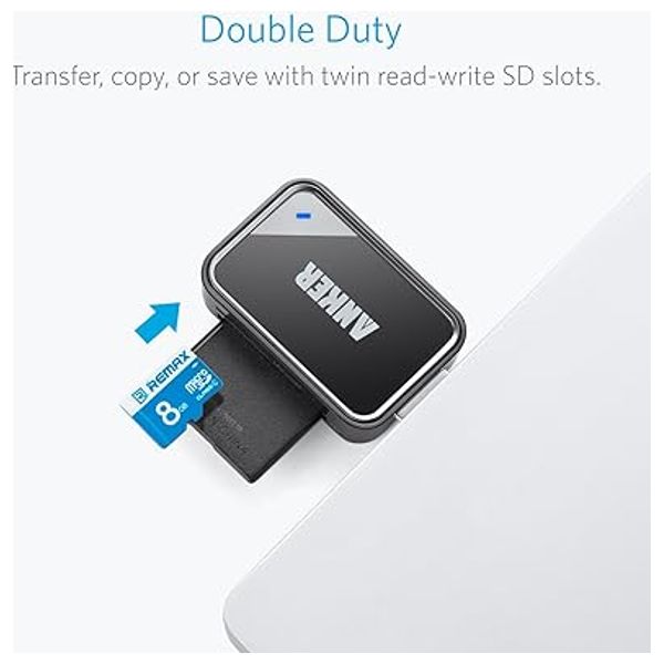 Anker 194644118372 - Card Reader 2 in 1