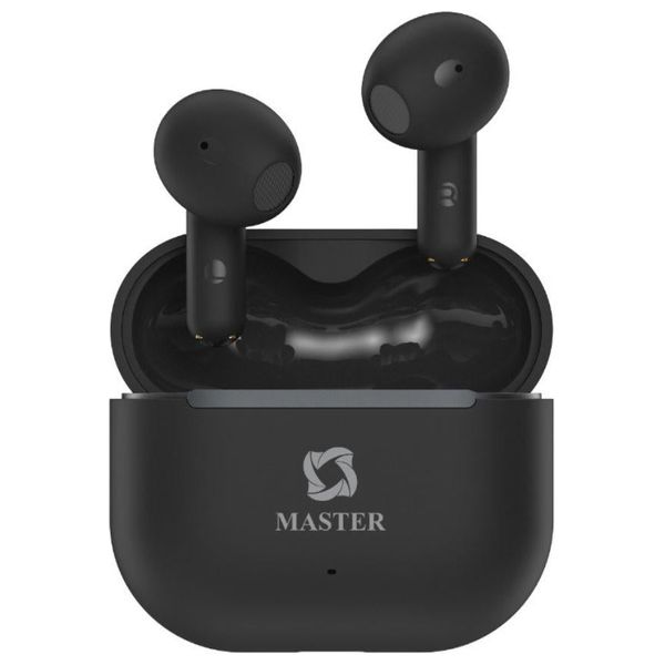  Master Bluetooth In Ear Earphones - 7 hour battery life - Bluetooth 6 - Black 