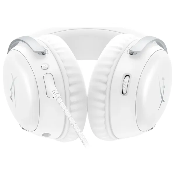  HyperX Cloud III Wired Over Ear Gaming Headset - White 