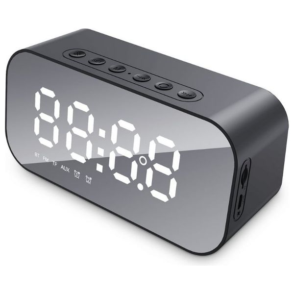  سماعة بلوتوث هافيت و ساعة M3 - شاشة LED - بطارية 1200 مللي امبير - اسود 