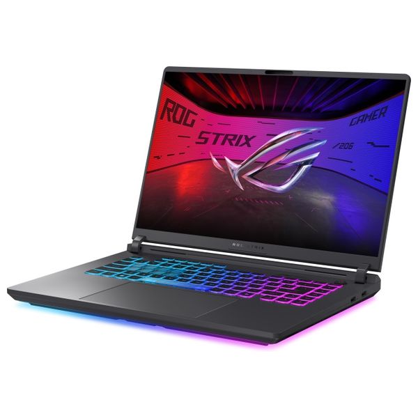  لابتوب اسوس 16-انج - Rog Starix G16 - Ryzen 9 8940HX - RTX 5070TI 12GB - ويندوز 11 هوم - 16كيكابايت/1 تيرابايت SSD 