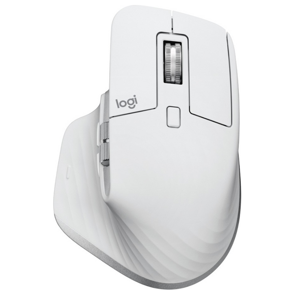  Logitech MouseMxMaster3s - Wireless Mouse - White 