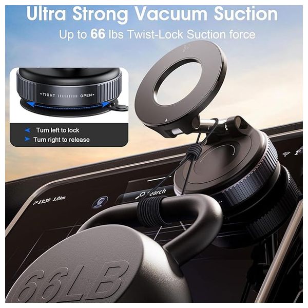 Other S11 - Magnetic In-Car Holder - Black 