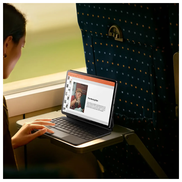  Xiaomi Pad 7 / 7 Pro Keyboard - Lightweight Design with Magnetic Connection & Adjustable Stand - Black 