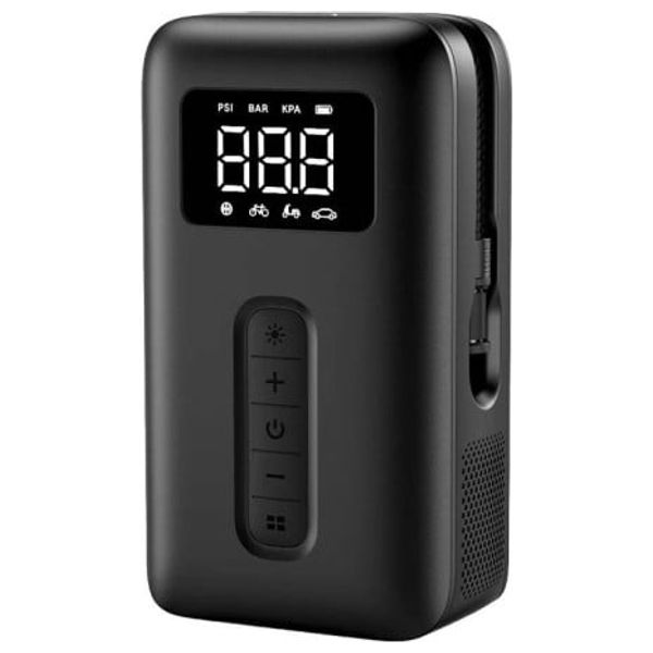 UGREEN Portable Cordless Tire Inflator - 150 PSI Power - 5000mAh Battery - Digital Display and Auto Shut-Off - LED Flashlight