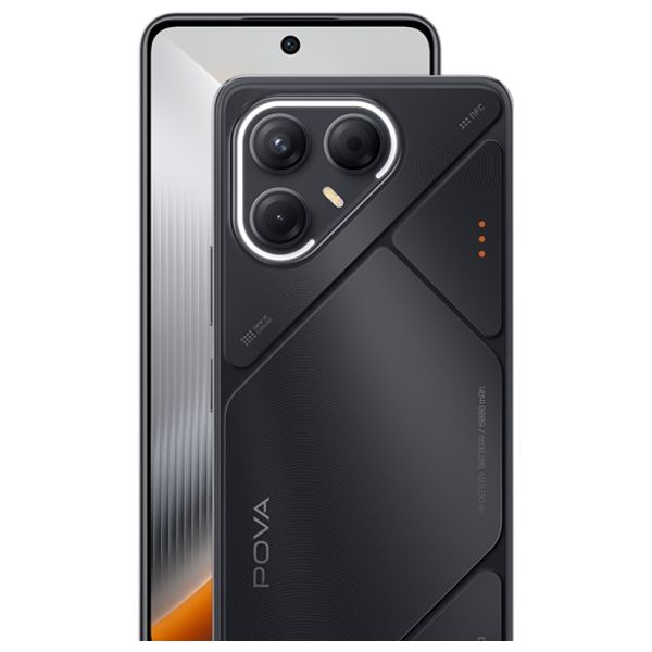  Tecno Pova 7 5G - Dual SIM - 6.78 inches, 144 Hz, FHD+ - MediaTek Dimensity 7300 Ultimate - 6000 mAh 45W 