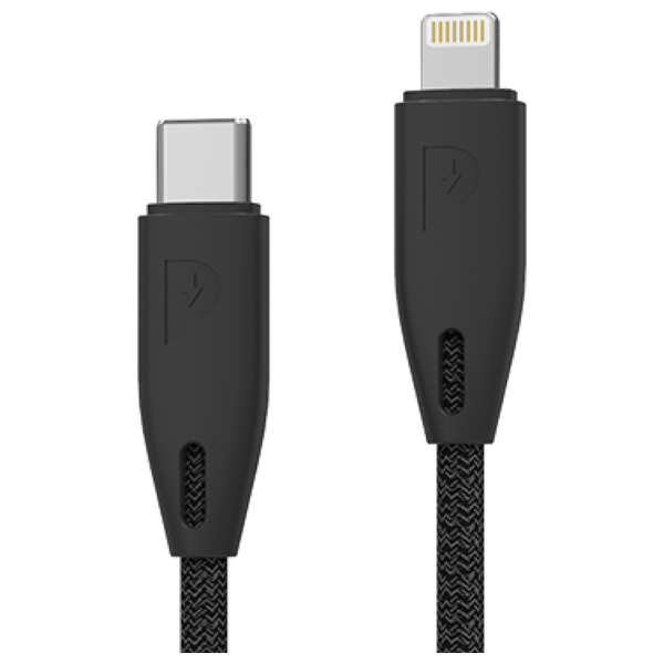 Powerology 7946044829104 - Cable USB-C To iPhone - 0.25 m