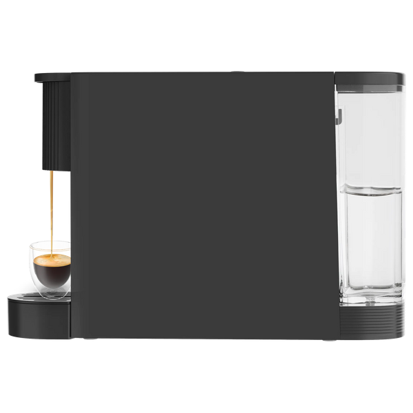 ماكينة قهوة كبسولات ليبريسو - 1200 واط - بقوة 20 Bar - سعة 500 مل - تسخين سريع في 30 ثانية - تحكم بلمسة واحدة - أسود