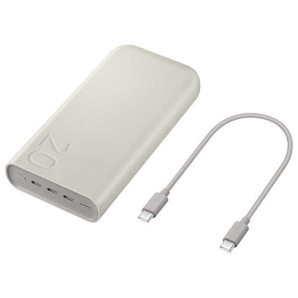  Samsung - 20000mah - Power Bank - White 