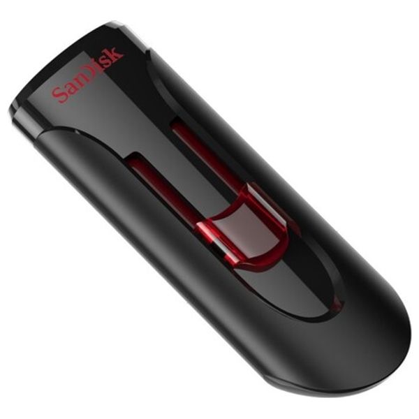  SanDisk Cruzer Blade - 256GB - USB Flash Drive - Black red 
