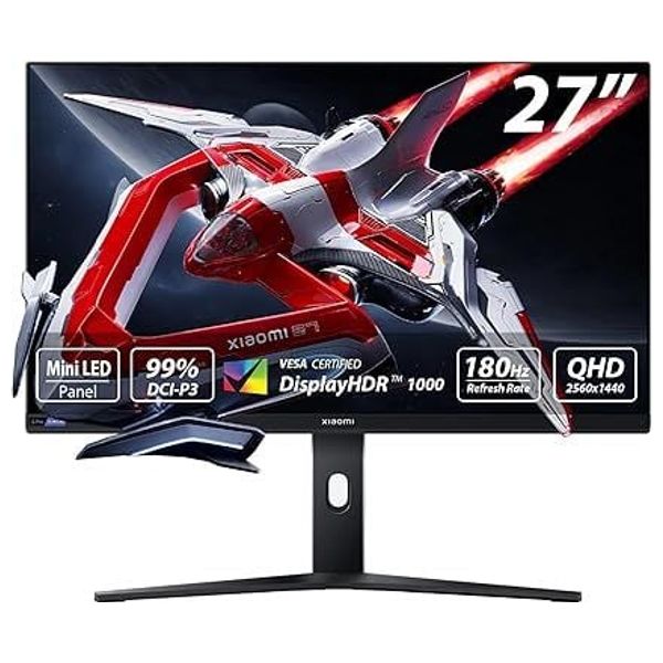  Xiaomi 27-Inch G Pro 27i EU - Flat Monitor - 2K QHD 