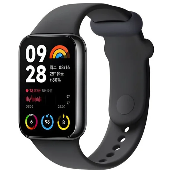  Xiaomi Band-8-Pro Smart Watch - Black 