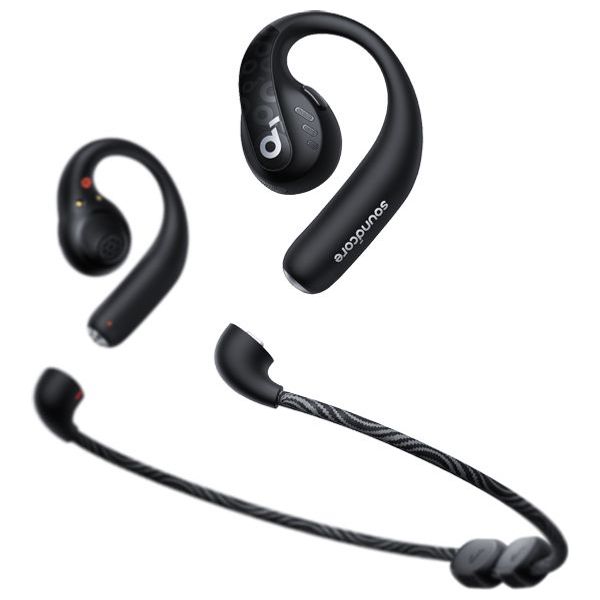  Anker Soundcore AeroFit Pro - Bluetooth Headphone In Ear - Black 