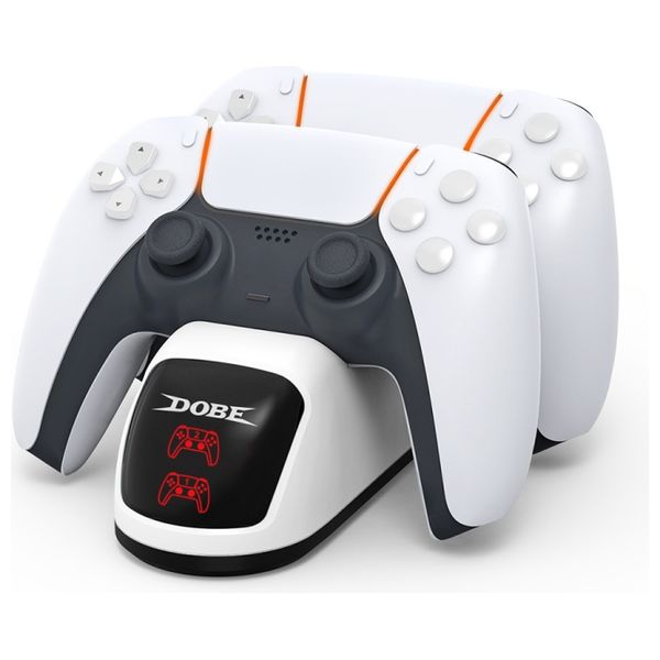 Dobe TP5-0599 - Multifunctional Cooling & Charging Stand - For PS5 - White