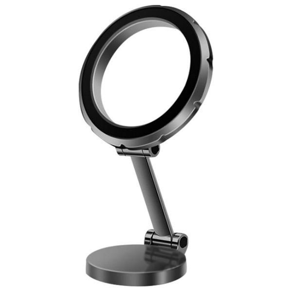  Gulfy H860 Magnetic Phone Holder - 1080 Degree Rotating Arm - Strong Magnet - Black 