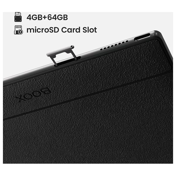  جهاز قراءة الكتروني بوكس GO Color 7 - بشاشة 7 انج - 4/64كيكابايت - بحجم بطارية 2300 مللي امبير - اندرويد 12 - اسود 