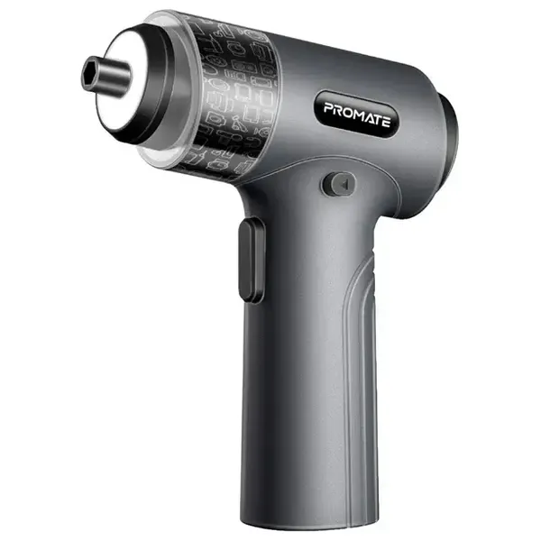  طقم مفكات كهربائية لاسلكية من بروميت - ProTools 31G - قطعة 36 - مصباح LED مدمج - اسود 