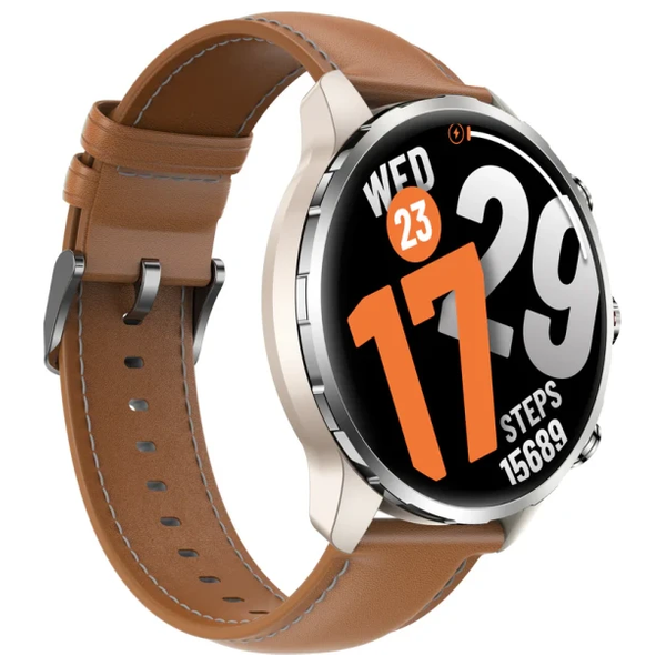Kieslect Kr 3 - Smart Watch - 1.5 Inches Amoled - 500mAh Battery Capacity - Gold