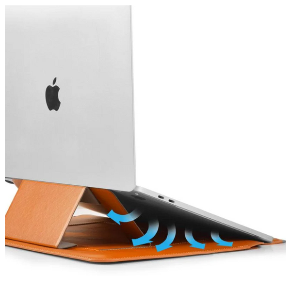  كفر لابتوب دبليو اي دبليو يو - انج  Skin Pro Slim Stand For MacBook Pro- 16 - بني 