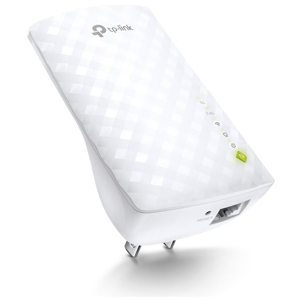  موسع شبكة تي بي لينك Mash Wi-Fi Extender AC750 - سرعة 750 Mbps - نطاق مزدوج - يدعم شبكة OneMesh - تصميم صغير مثبت على الحائط - منفذ Ethernet 