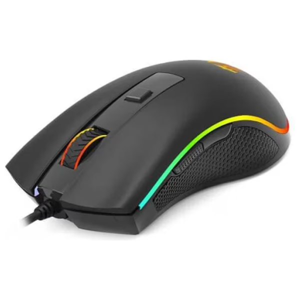  ماوس سلكي ريدراكون - اضاءة RGB - بطول 1.8 متر - اسود 
