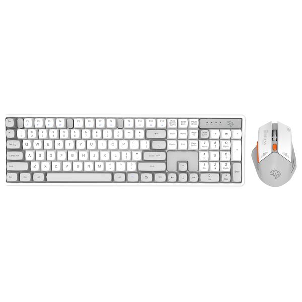  Porodo - Wireless Keyboard - White 