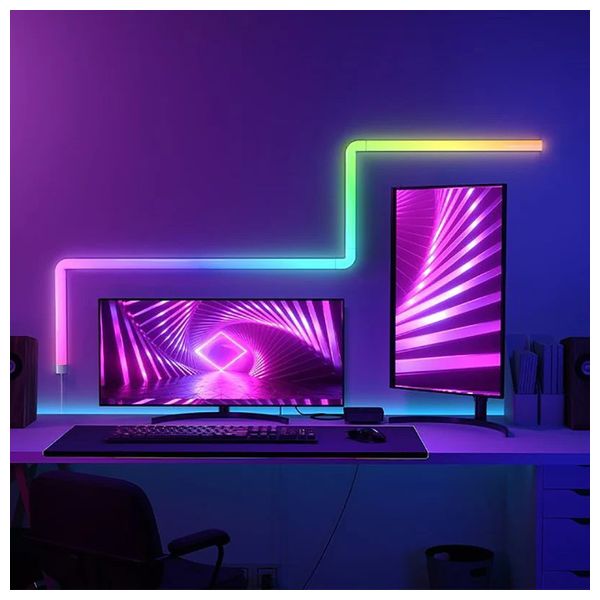  Govee Glide Wall Light – RGBIC Color Changing LED Light – Wi-Fi & Bluetooth Control 