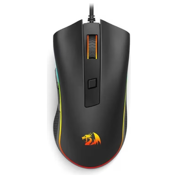  ماوس سلكي ريدراكون - اضاءة RGB - بطول 1.8 متر - اسود 