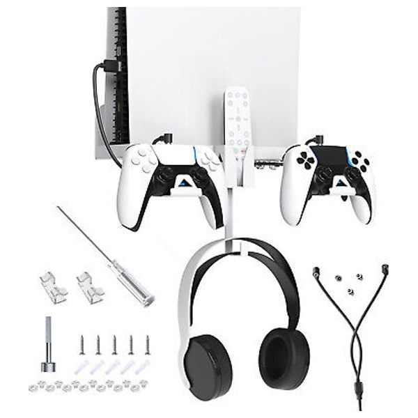  JYS JYS-P5177-V1 - PS5 Mount Storage Stand - White 