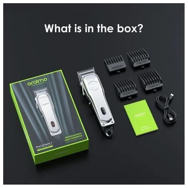 Oraimo Smart Clipper 2 - Shaver - Silver