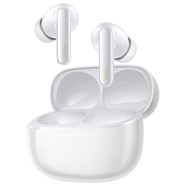 سماعة بلوتوث داخل الاذن ريدمي شاومي Buds 6 Pro - عمر البطارية يصل إلى 36 ساعة - إلغاء الضوضاء النشط - ابيض